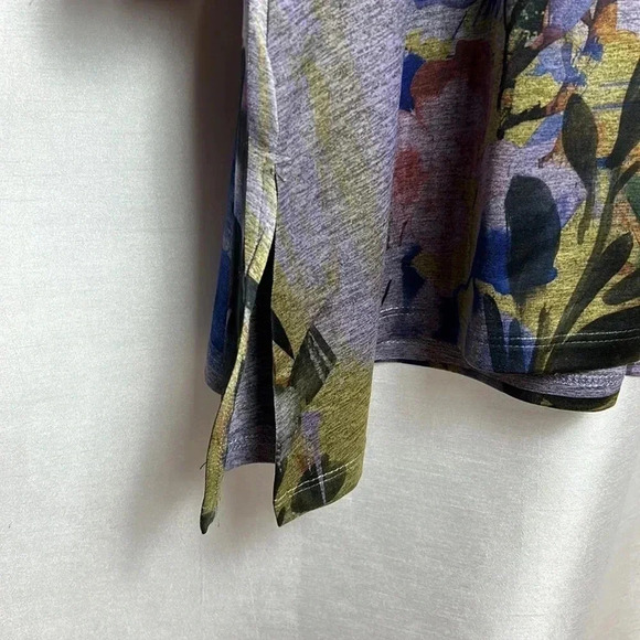 Y2K Floral ,artsy,tunic,Jess&Jane,made USA! Fit & flare,art deco,cottagecore EC - Picture 10 of 11